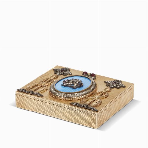 PORTASIGARETTE, RUSSIA, INIZIO SECOLO XX  - Asta International fine art e objets de vertu russi da un'importante collezione - Associazione Nazionale - Case d'Asta italiane