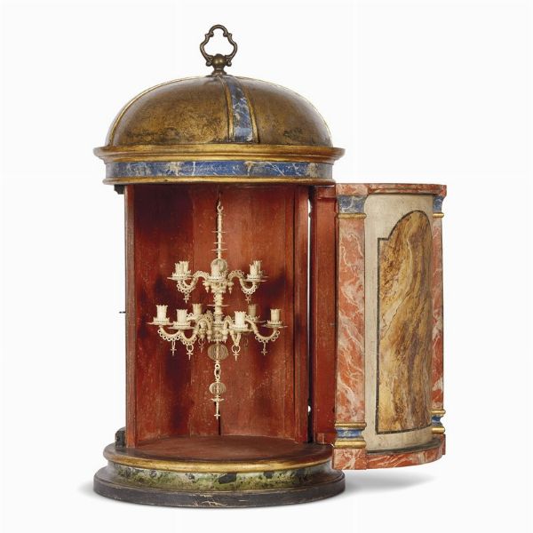 LAMPADARIO DA WUNDERKAMMER, GERMANIA MERIDIONALE, PRIMA MET SECOLO XVII  - Asta International fine art e objets de vertu russi da un'importante collezione - Associazione Nazionale - Case d'Asta italiane