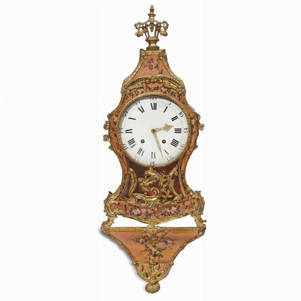 OROLOGIO “CARTEL D’APPLIQUE”, FRANCIA, SECOLO XVIII  - Asta International fine art e objets de vertu russi da un'importante collezione - Associazione Nazionale - Case d'Asta italiane