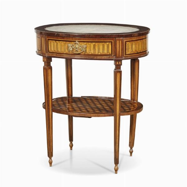 TAVOLINO DA CENTRO, FRANCIA, SECONDA MET DEL SECOLO XVIII  - Asta International fine art e objets de vertu russi da un'importante collezione - Associazione Nazionale - Case d'Asta italiane