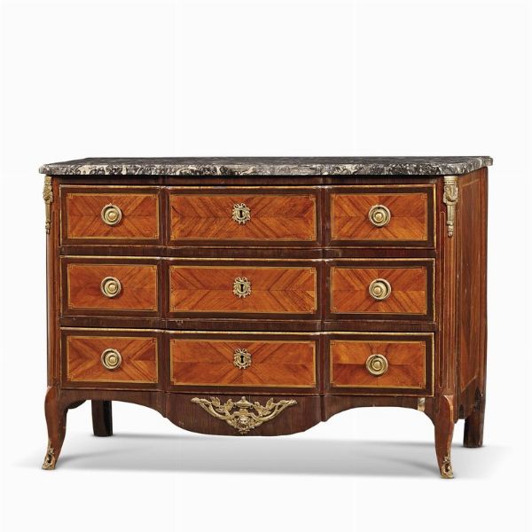 COMMODE, J. C. STUMPFF     (1731-1806), FRANCIA, METÀ SECOLO XVIII  - Asta International fine art e objets de vertu russi da un'importante collezione - Associazione Nazionale - Case d'Asta italiane