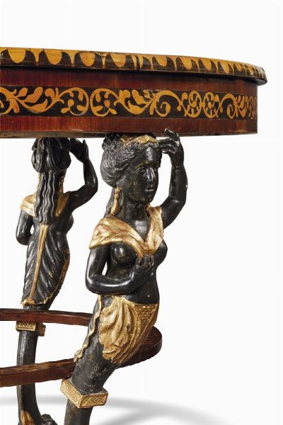 TAVOLO, ITALIA CENTRALE, PRIMA METÀ SECOLO XIX  - Asta International fine art e objets de vertu russi da un'importante collezione - Associazione Nazionale - Case d'Asta italiane