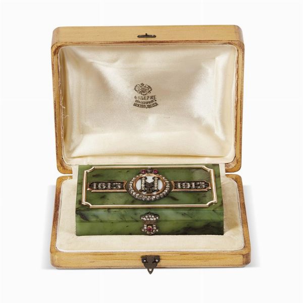 SCATOLA  ,   RUSSIA, INIZIO SECOLO XX  - Asta International fine art e objets de vertu russi da un'importante collezione - Associazione Nazionale - Case d'Asta italiane