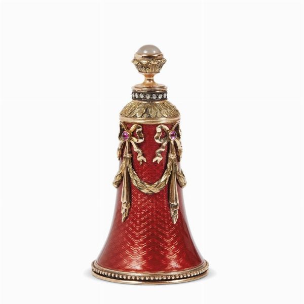 FLACONE DA PROFUMO  ,   RUSSIA, INIZIO SECOLO XX  - Asta International fine art e objets de vertu russi da un'importante collezione - Associazione Nazionale - Case d'Asta italiane