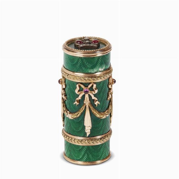 PORTAPILLOLE,     RUSSIA, INIZIO SECOLO XX  - Asta International fine art e objets de vertu russi da un'importante collezione - Associazione Nazionale - Case d'Asta italiane