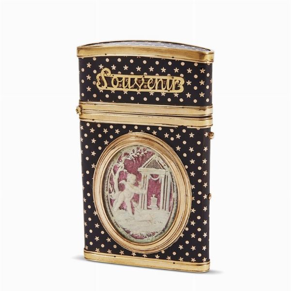 ASTUCCIO PER CARNET DA BALLO,     FRANCIA, FINE SECOLO XVIII  - Asta International fine art e objets de vertu russi da un'importante collezione - Associazione Nazionale - Case d'Asta italiane