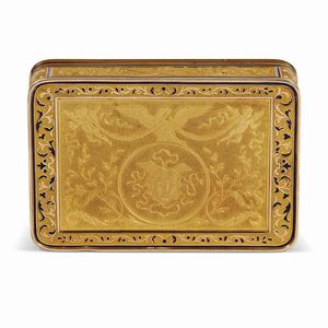 TABACCHIERA, FRANCIA, INIZIO SECOLO XIX  - Asta International fine art e objets de vertu russi da un'importante collezione - Associazione Nazionale - Case d'Asta italiane