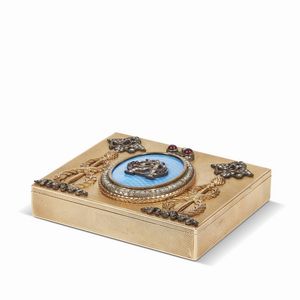 PORTASIGARETTE, RUSSIA, INIZIO SECOLO XX  - Asta International fine art e objets de vertu russi da un'importante collezione - Associazione Nazionale - Case d'Asta italiane