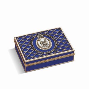 GRANDE SCATOLA  ,   RUSSIA, INIZIO SECOLO XX  - Asta International fine art e objets de vertu russi da un'importante collezione - Associazione Nazionale - Case d'Asta italiane