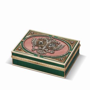 SCATOLA  ,   RUSSIA, INIZIO SECOLO XX  - Asta International fine art e objets de vertu russi da un'importante collezione - Associazione Nazionale - Case d'Asta italiane