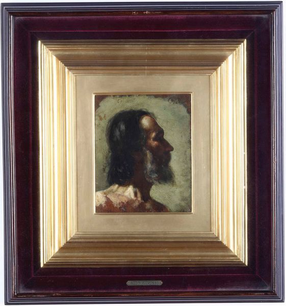 Stefano Ussi, Attribuito a : ritratto virile  - Asta Dipinti del XIX-XX secolo - Associazione Nazionale - Case d'Asta italiane