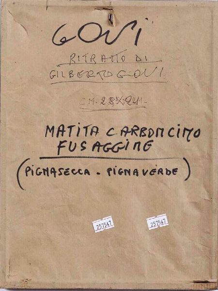 Anonimo del XX secolo Ritratto di Gilberto Govi  - Asta Dipinti del XIX-XX secolo - Associazione Nazionale - Case d'Asta italiane