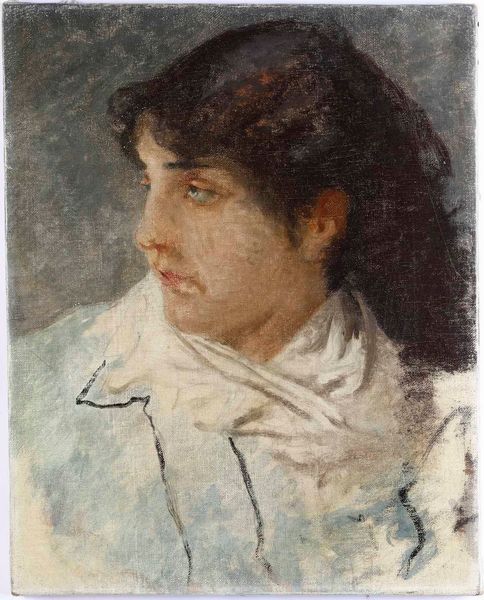 Ignoto del XIX-XX secolo Volto femminile  - Asta Dipinti del XIX-XX secolo - Associazione Nazionale - Case d'Asta italiane