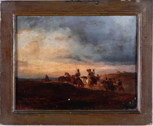 Ignoto del XIX secolo Ritorno dalla battaglia  - Asta Dipinti del XIX-XX secolo - Associazione Nazionale - Case d'Asta italiane
