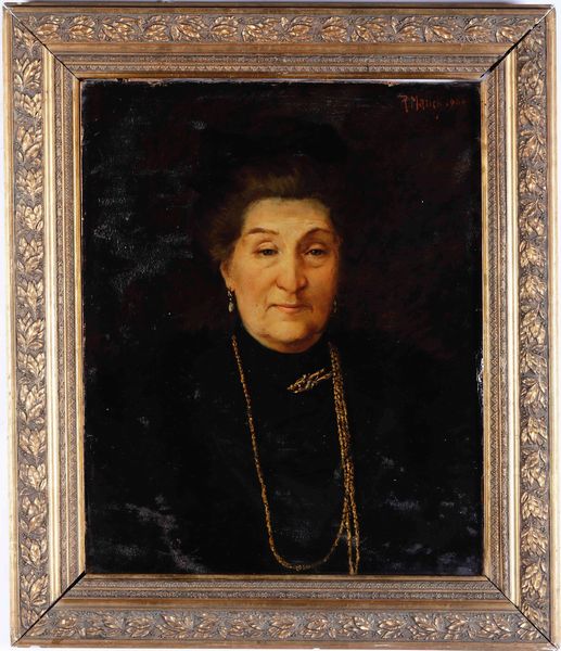 R. Marich (?) Ritratti di coniugi  - Asta Dipinti del XIX-XX secolo - Associazione Nazionale - Case d'Asta italiane