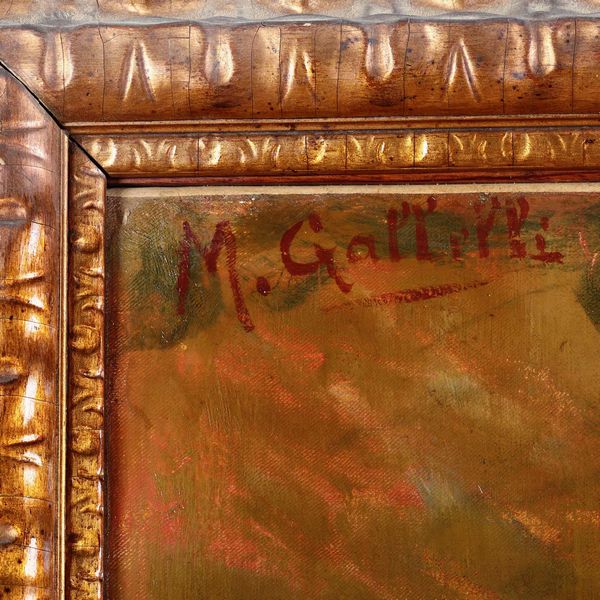 Scuola lombarda del XIX-XX secolo Ritratto femminile  - Asta Dipinti del XIX-XX secolo - Associazione Nazionale - Case d'Asta italiane