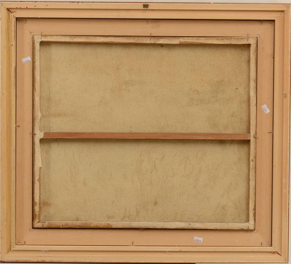 Vittorio Bergagna : Veduta costiera con imbarcazioni  - Asta Dipinti del XIX-XX secolo - Associazione Nazionale - Case d'Asta italiane