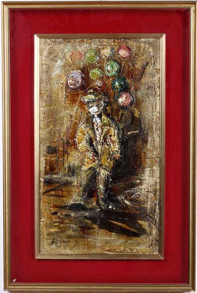 Lotto composto da tre dipinti di Benito Merl, tre dipinti di Nika Giapardze e uno di Vito Mastronardi  - Asta Dipinti del XIX-XX secolo - Associazione Nazionale - Case d'Asta italiane