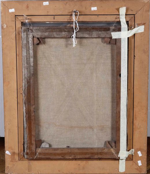 Michele Gordigiani, Attribuito a : Ritratto di giovane donna  - Asta Dipinti del XIX-XX secolo - Associazione Nazionale - Case d'Asta italiane