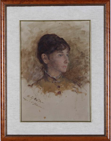 Carlo Pollonera, Attribuito a : Ritratto di donna  - Asta Dipinti del XIX-XX secolo - Associazione Nazionale - Case d'Asta italiane