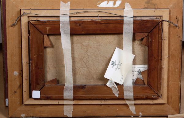 Lotto di 6 dipinti di cui 3 dello stesso autore e altri 3 diversi  - Asta Dipinti del XIX-XX secolo - Associazione Nazionale - Case d'Asta italiane