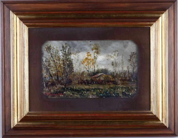 Renaud Paesaggio  - Asta Dipinti del XIX-XX secolo - Associazione Nazionale - Case d'Asta italiane