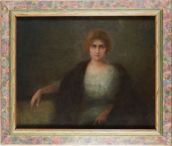 Anonimo del XIX secolo Ritratto di ragazza  - Asta Dipinti del XIX-XX secolo - Associazione Nazionale - Case d'Asta italiane