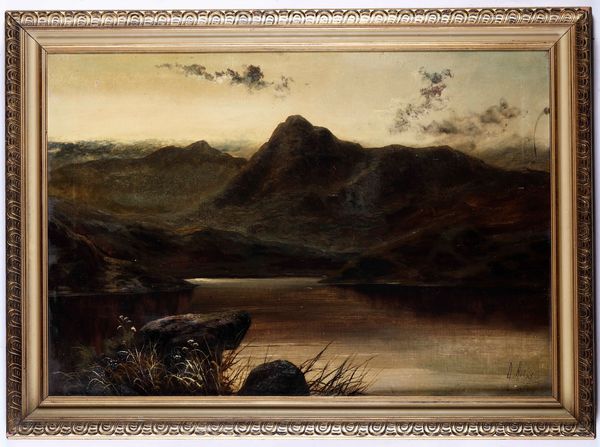Dipinto raffigurante paesaggio lacustre, firmato A. Hicks  - Asta Dipinti del XIX-XX secolo - Associazione Nazionale - Case d'Asta italiane