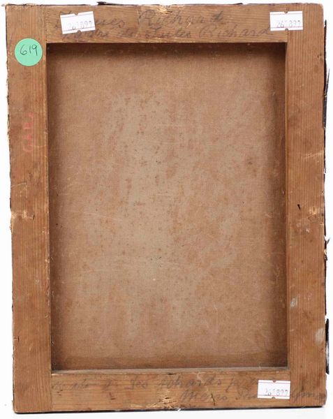 Artista attivo tra la Spagna e lItalia allinizio del XIX secolo Ritratto maschile  - Asta Dipinti del XIX-XX secolo - Associazione Nazionale - Case d'Asta italiane