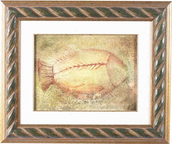 Lotto di due dipinti e una litografia  - Asta Dipinti del XIX-XX secolo - Associazione Nazionale - Case d'Asta italiane