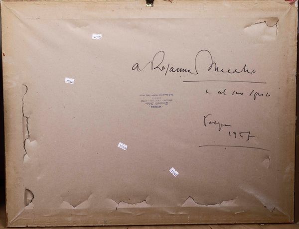 Luigi Surdi (1897-1959) Scorcio di Roma  - Asta Dipinti del XIX-XX secolo - Associazione Nazionale - Case d'Asta italiane