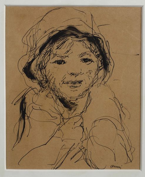 Renato Cenni : dipinto e disegno a china  - Asta Dipinti del XIX-XX secolo - Associazione Nazionale - Case d'Asta italiane