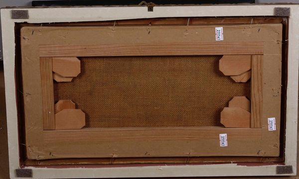 Pittore del XIX-XX secolo Paesaggio costiero con strada  - Asta Dipinti del XIX-XX secolo - Associazione Nazionale - Case d'Asta italiane