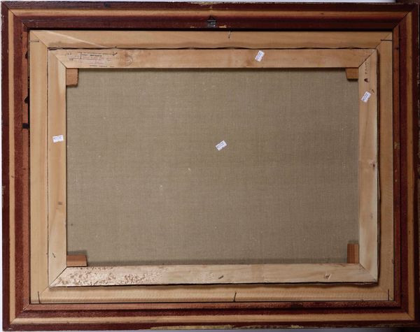 Lorenzo Carmosino : Paesaggio moderno  - Asta Dipinti del XIX-XX secolo - Associazione Nazionale - Case d'Asta italiane