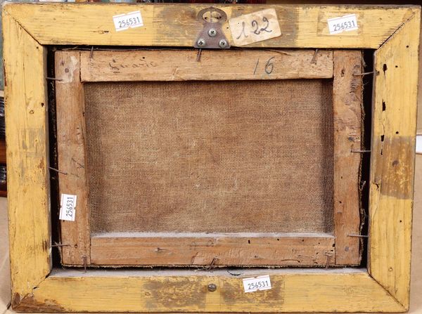 Pittore del XIX-XX secolo Scena campestre con fiume  - Asta Dipinti del XIX-XX secolo - Associazione Nazionale - Case d'Asta italiane