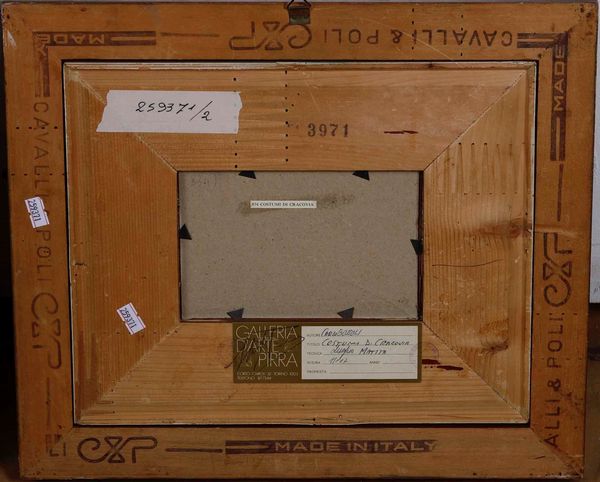 Carlo Bossoli : Costumi di Cracovia<BR>Cracovia, la chiesa dei Paolini  - Asta Dipinti del XIX-XX secolo - Associazione Nazionale - Case d'Asta italiane