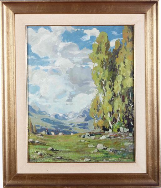 Artista del XIX secolo Paesaggio  - Asta Dipinti del XIX-XX secolo - Associazione Nazionale - Case d'Asta italiane