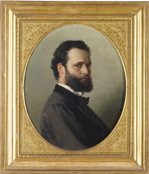 Cesare Dies (1830-?), attr. Ritratto virile  - Asta Dipinti del XIX-XX secolo - Associazione Nazionale - Case d'Asta italiane