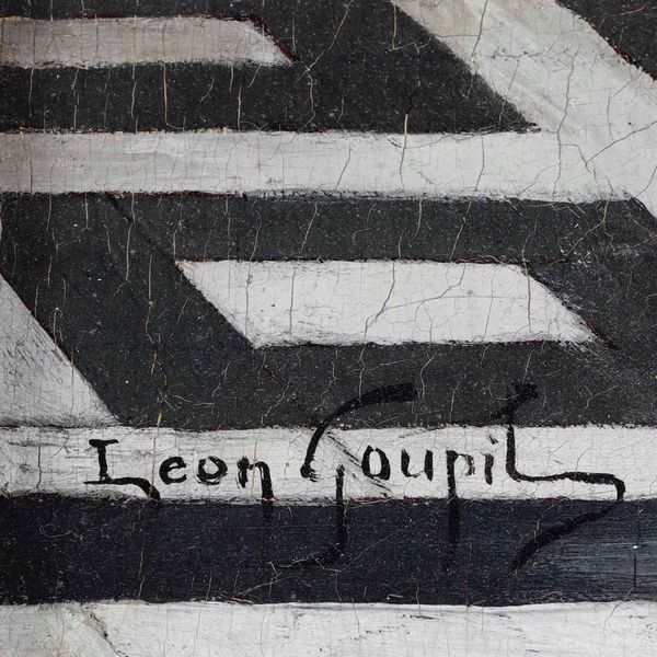 Léon Lucien Goupil : Figura di gentildonna con cappello  - Asta Dipinti del XIX-XX secolo - Associazione Nazionale - Case d'Asta italiane