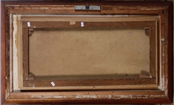 Scuola romana, inizio XX secolo Veduta con acquedotto  - Asta Dipinti del XIX-XX secolo - Associazione Nazionale - Case d'Asta italiane