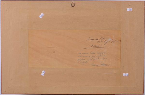 Raffaele Collina : Marosi  - Asta Dipinti del XIX-XX secolo - Associazione Nazionale - Case d'Asta italiane