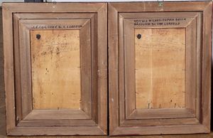 Coppia di dipinti Vedute di Milano  - Asta Dipinti del XIX-XX secolo - Associazione Nazionale - Case d'Asta italiane