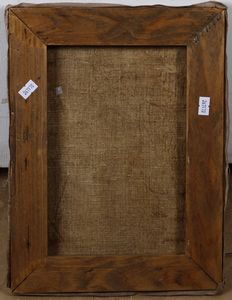 Pittore del XIX secolo Architetture con figura su scala  - Asta Dipinti del XIX-XX secolo - Associazione Nazionale - Case d'Asta italiane