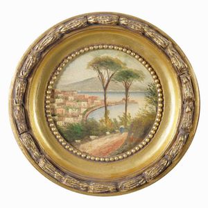 Anonimo, Secolo XX Vedute del golfo di Napoli  - Asta Dipinti del XIX-XX secolo - Associazione Nazionale - Case d'Asta italiane
