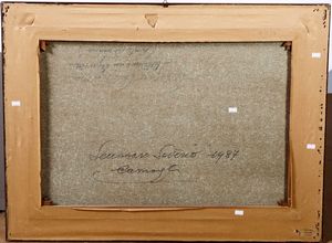 Saverio Seassaro : Camogli 1987  - Asta Dipinti del XIX-XX secolo - Associazione Nazionale - Case d'Asta italiane