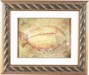 Lotto di due dipinti e una litografia  - Asta Dipinti del XIX-XX secolo - Associazione Nazionale - Case d'Asta italiane