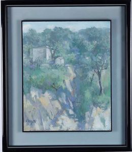 Libero Verzetti - Paesaggio Ligure