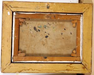 Ermenegildo Agazzi : Contadina  - Asta Dipinti del XIX-XX secolo - Associazione Nazionale - Case d'Asta italiane