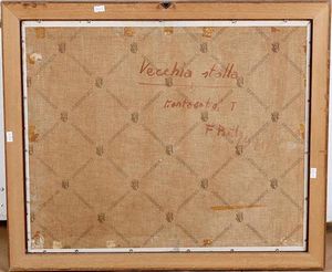 F.Betti Mucca nel fienile  - Asta Dipinti del XIX-XX secolo - Associazione Nazionale - Case d'Asta italiane