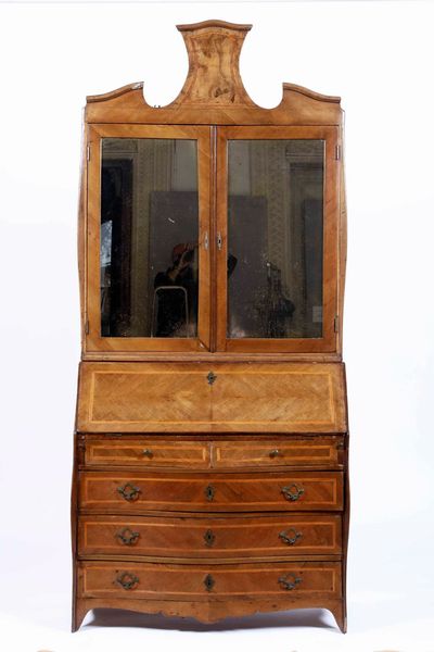 Trumeau lastronato e filettato, Genova XVIII secolo  - Asta Antiquariato Ottobre  - Associazione Nazionale - Case d'Asta italiane